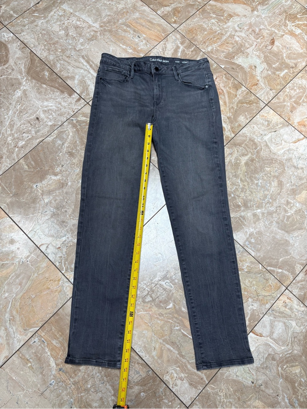 Calvin Klein Women’s Dark Gray Ultimate Skinny size 14
